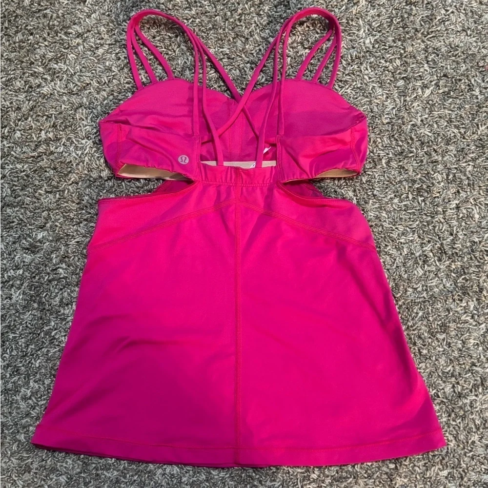 HOT PINK lululemon athletica Exquisite Tank II in Magenta